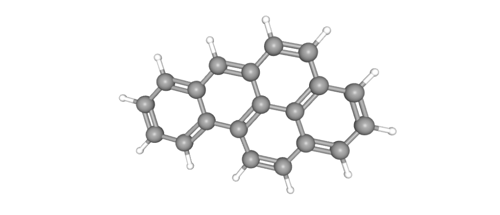 structure moléculaire du benzoapyrene